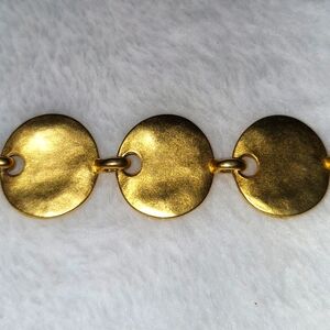 Premier Designs Elegant Gold Disc Bracelet